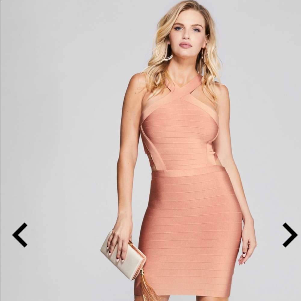 NWT Marciano MAIYA BANDAGE DRESS